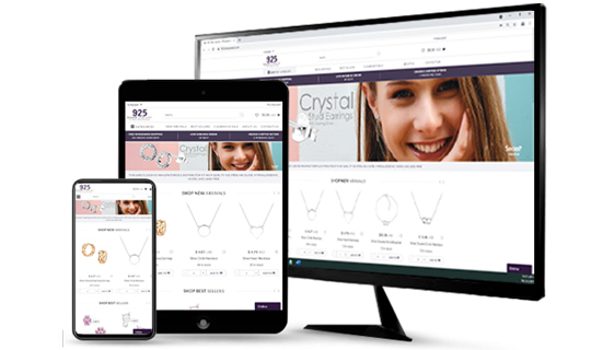 Site e-commerce 925silverjewelry.com