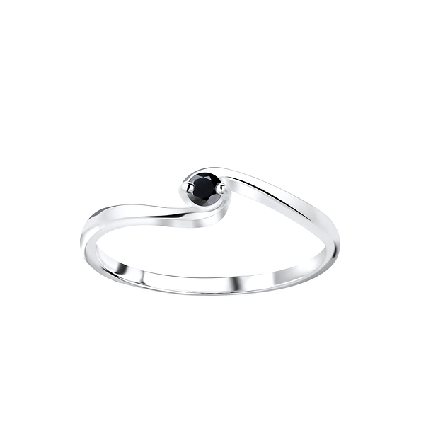 Silver Cubic Zirconia Ring - Wholesale - 5372