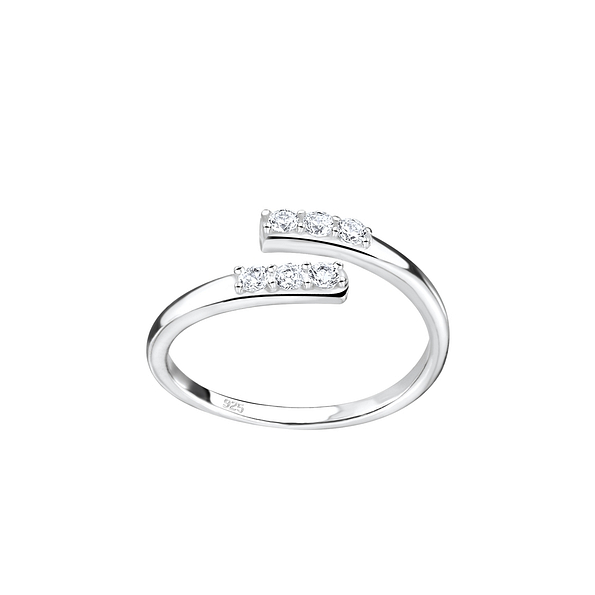 Silver Opened Toe Ring - Wholesale - 8140 Silver Opened Toe Ring - Wholesale - 8140