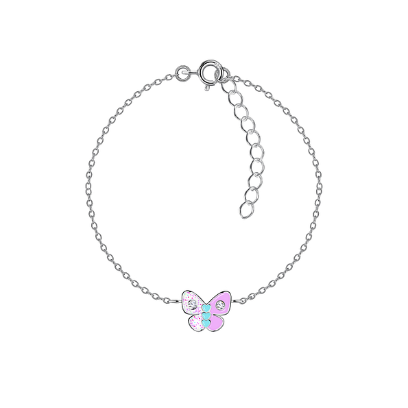 Silver Butterfly Bracelet - Wholesale - 20773 Silver Butterfly Bracelet - Wholesale - 20773