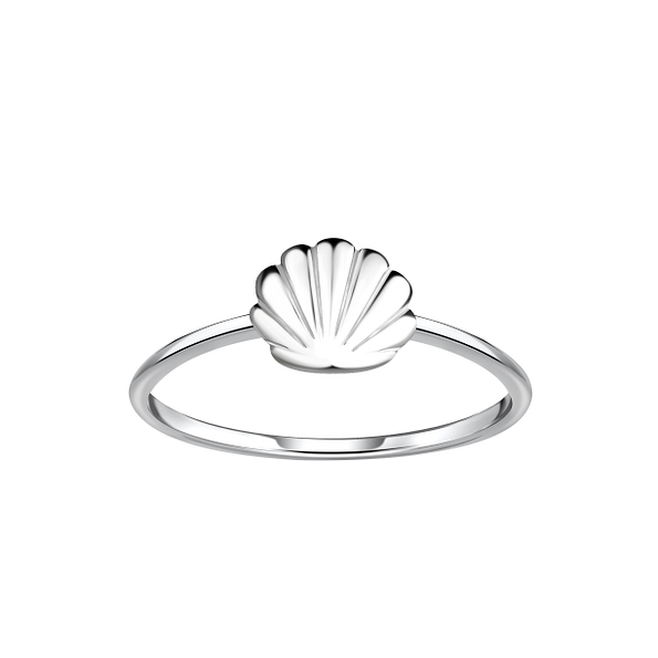 Silver Shell Ring - Wholesale - 21747