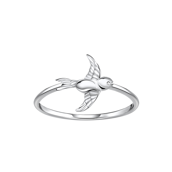 Silver Bird Ring - Wholesale - 23025