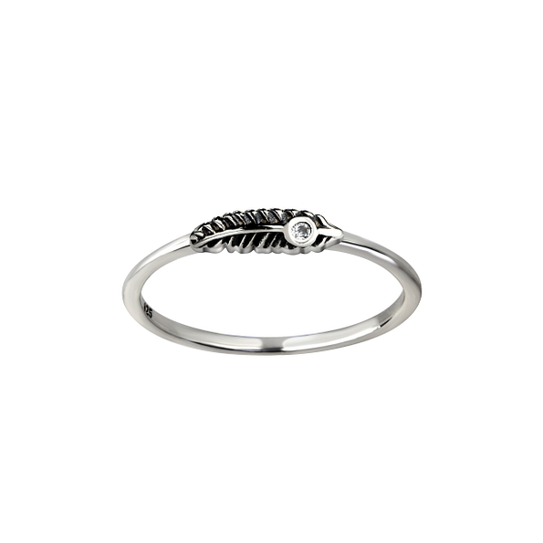 Silver Leaf Ring - Wholesale - 26104