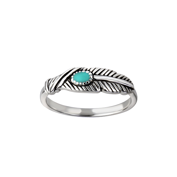 Silver Leaf  Ring - Wholesale - 26144