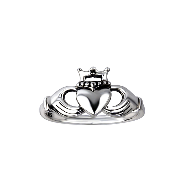 Silver Heart Ring - Wholesale - 26148