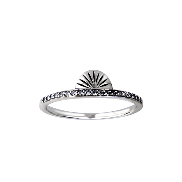 Silver Geometric Ring - Wholesale - 26154
