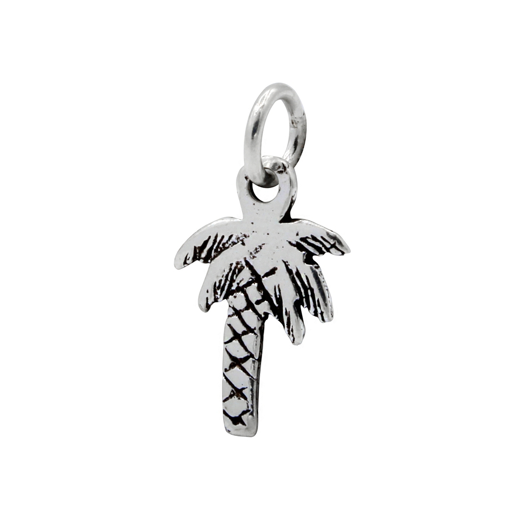 925 Silver Jewelry Silver Palm Tree Pendant 1441 7751