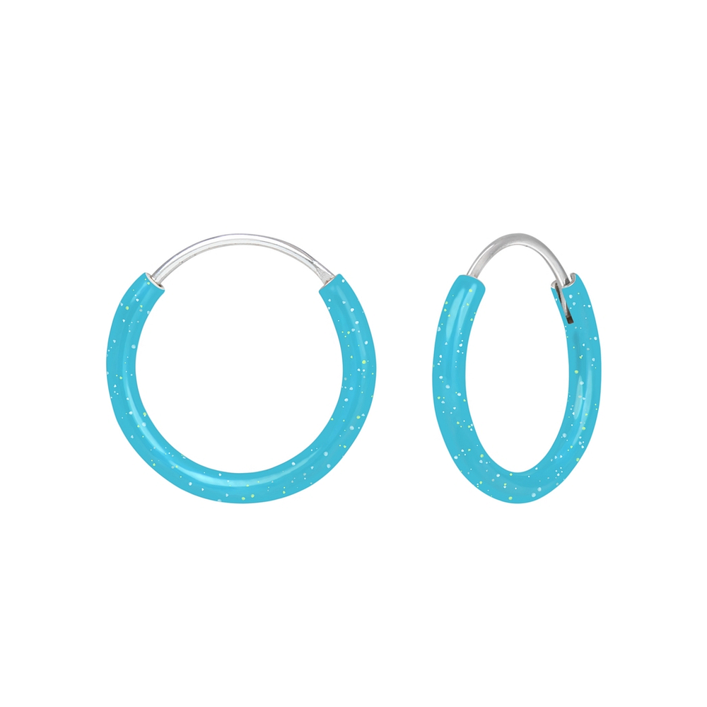 glitter hoop earrings wholesale