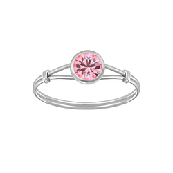Wholesale Silver Handmade Solitaire Ring