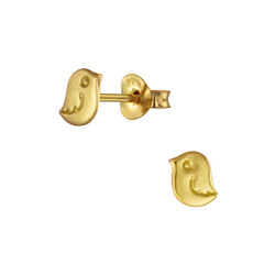Wholesale Silver Bird Stud Earring