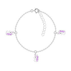 Wholesale Silver Unicorn Bracelet