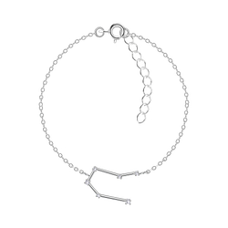 Wholesale Silver Gemini Constellation Bracelet