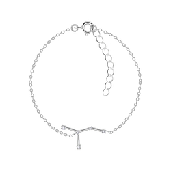 Wholesale Silver Cancer Constellation Bracelet