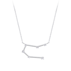 Wholesale Silver Gemini Constellation Necklace