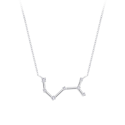 Wholesale Silver Scorpio Constellation Necklace
