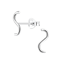Wholesale Silver Wire Stud Earrings