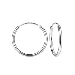Wholesale 20mm Silver Hoop Earrings