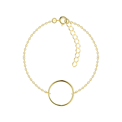 Wholesale Silver Circle Bracelet