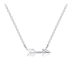 Wholesale Silver Arrow Necklace