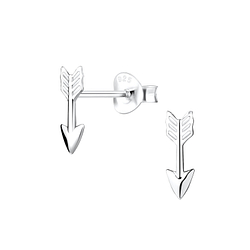 Wholesale Silver Arrow Sutd Earrings
