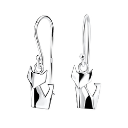 Wholesale Silver Fox Earrings