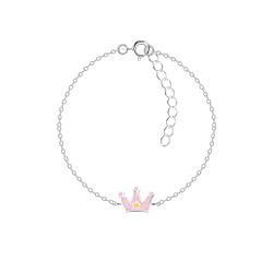 Wholesale Silver Crown Bracelet