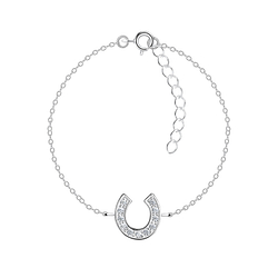 Wholesale Silver Horseshoe Bracelet