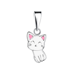 Wholesale Silver Cat Pendant