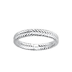 Wholesale Silver Braid Ring
