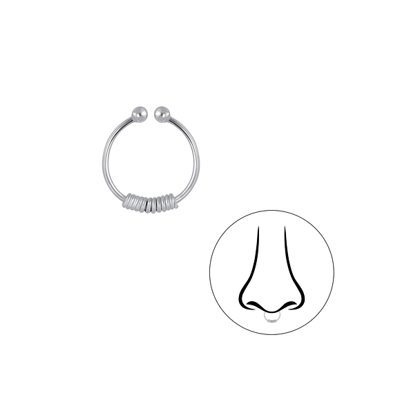 Wholesale Silver Septum Clip