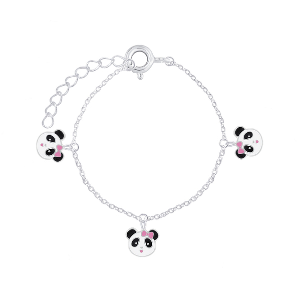 Wholesale Silver Panda Bracelet