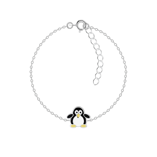Wholesale Silver Penguin Bracelet