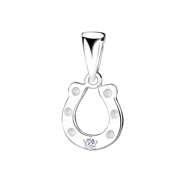 925 Silver Jewelry Silver Horseshoe Pendant 9510