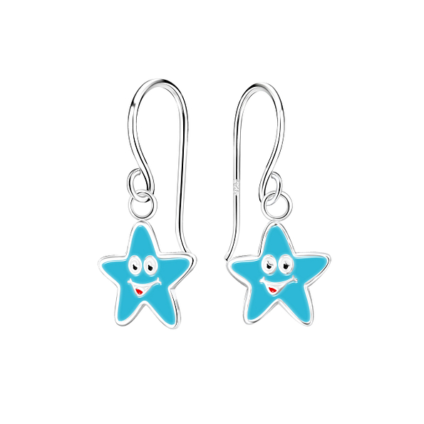 Wholesale Silver Starfish Earrings