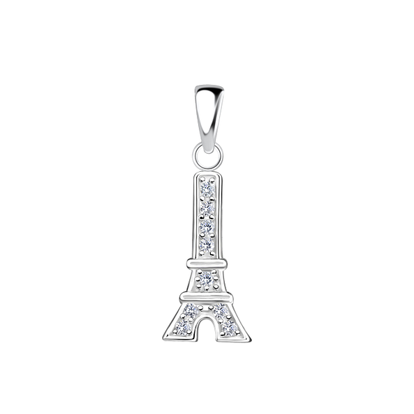 Wholesale Silver Eiffel Tower Pendant
