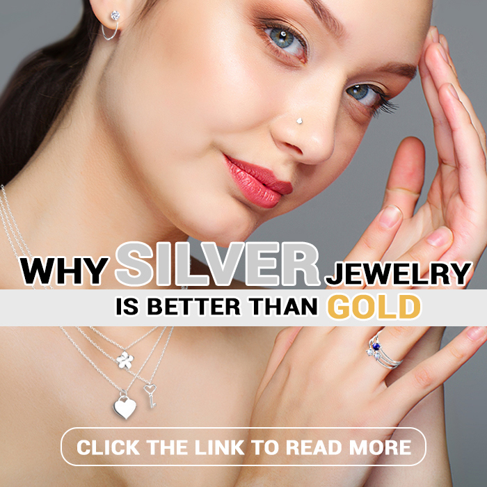 Why silver jewelry is better than gold?