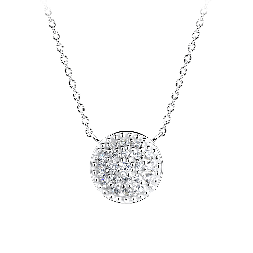 Wholesale Silver Round Necklace