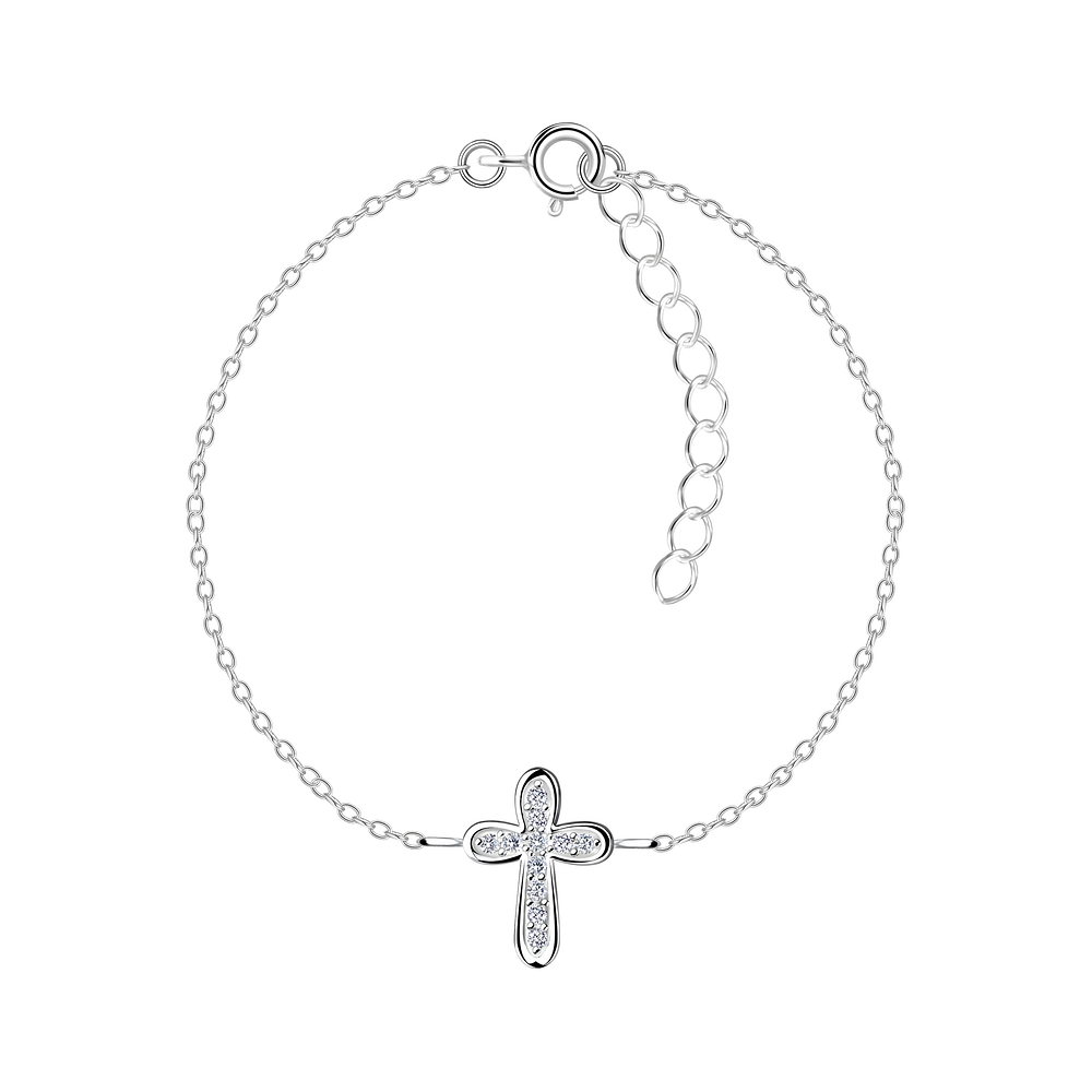 Wholesale Silver Cross Bracelet