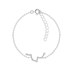 Wholesale Silver Pisces Constellation Bracelet