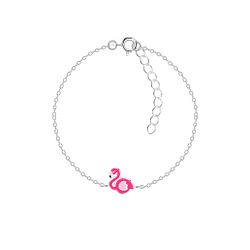 Wholesale Silver Flamingo Bracelet