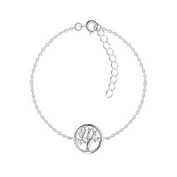 Wholesale Silver Tree Of Life Bracelet