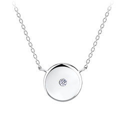 Wholesale Silver Round Necklace