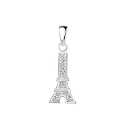 Wholesale Silver Eiffel Tower Pendant