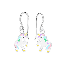 Wholesale Silver Unicorn Earrings