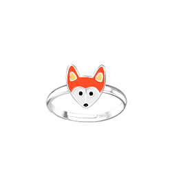 Wholesale Silver Fox Adjustable Ring