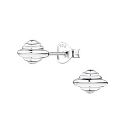 Wholesale Silver UFO Stud Earrings