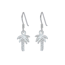 Wholesale Silver Palm Tree Earrings