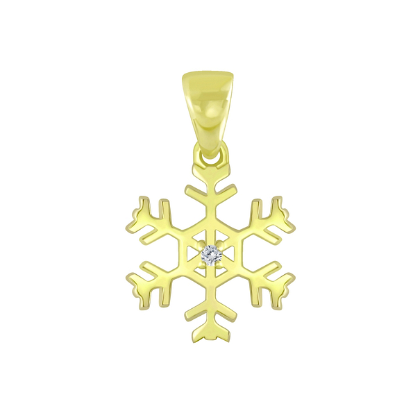Wholesale Silver Snowflake Pendant