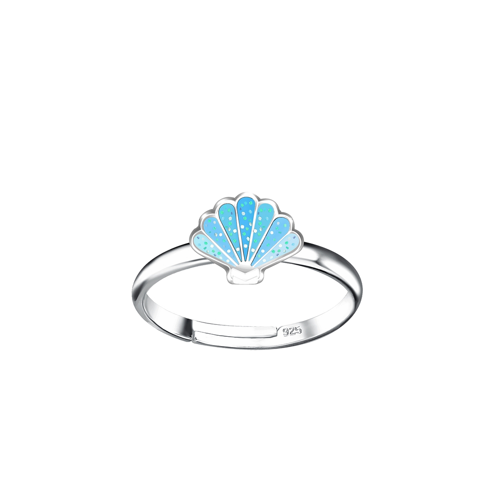 Silver Shell Ring 925 Silver Jewelry | Silver Shell Adjustable Ring - 17824
