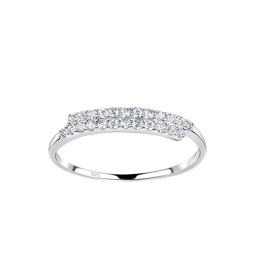 Silver Line Ring - 19220